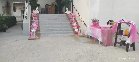 Στολισμό βάπτιση για κορίτσι